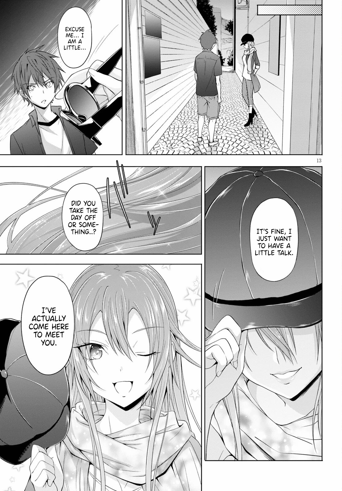 Maou Gakuen no Hangyakusha Chapter 17 page 13 - Chapter 17: Reason and Dignity