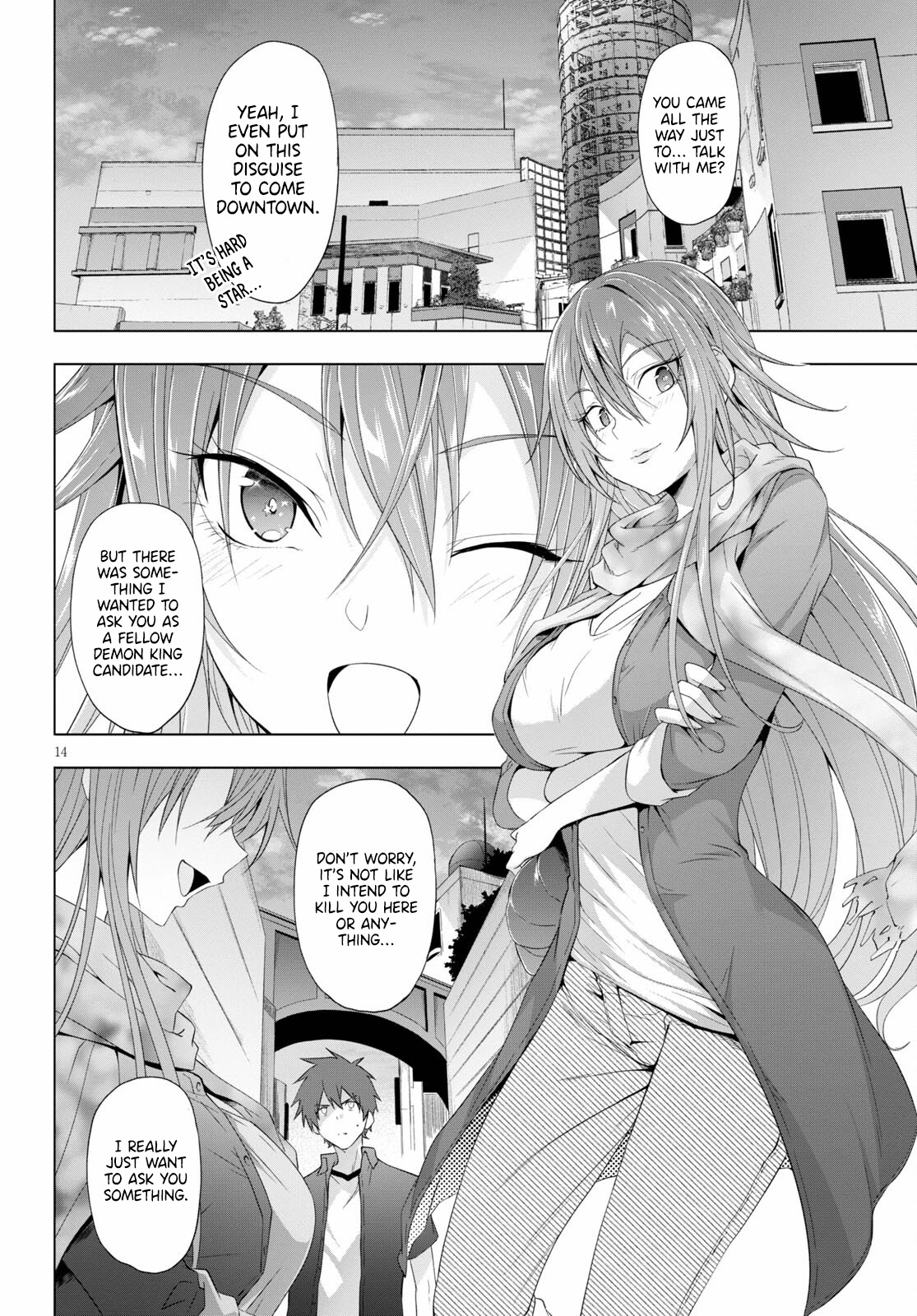 Maou Gakuen no Hangyakusha Chapter 17 page 14 - Chapter 17: Reason and Dignity