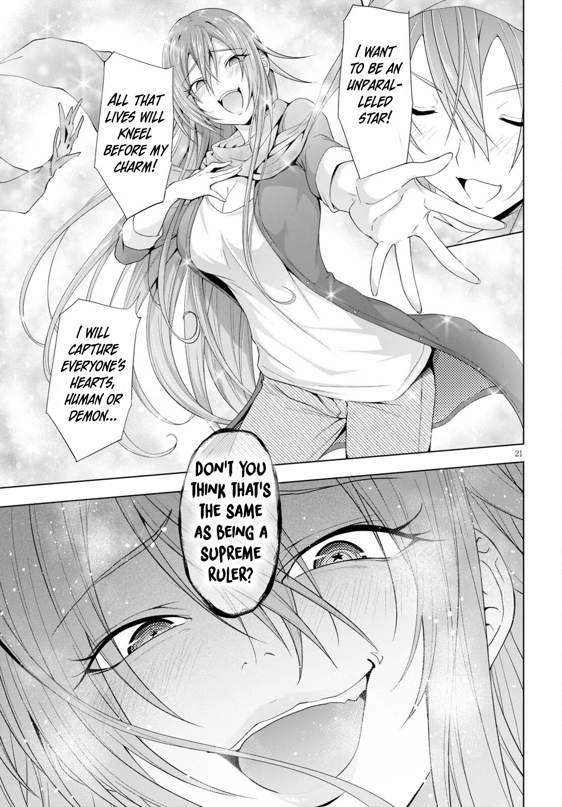 Maou Gakuen no Hangyakusha Chapter 17 page 21 - Chapter 17: Reason and Dignity