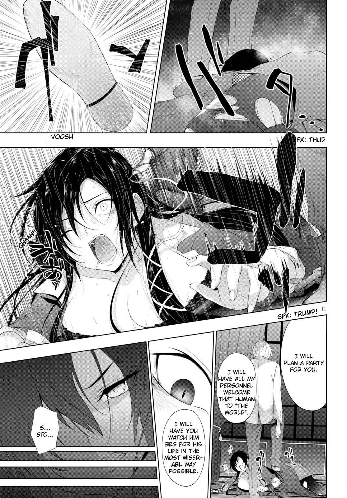 Maou Gakuen no Hangyakusha Chapter 18 page 10 - Chapter 18: The Man Who Is A Demon King And A God