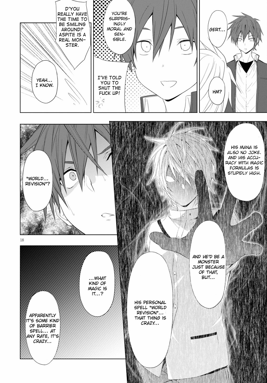 Maou Gakuen no Hangyakusha Chapter 18 page 17 - Chapter 18: The Man Who Is A Demon King And A God