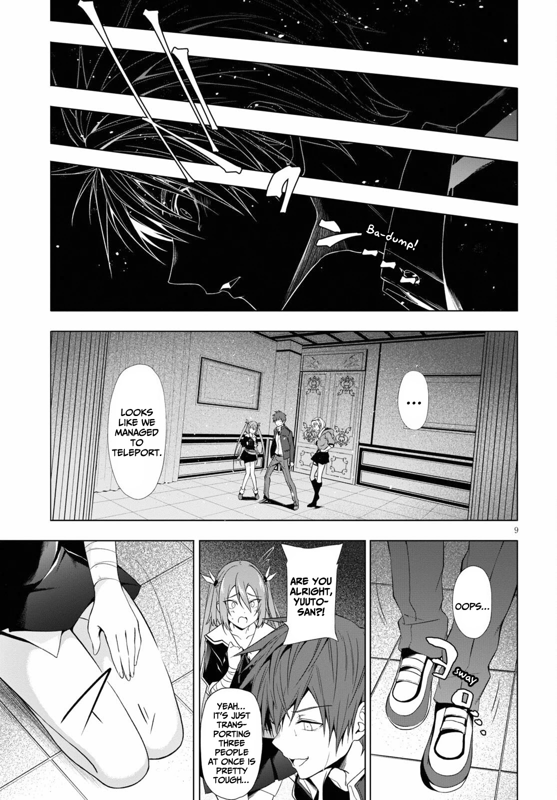 Maou Gakuen no Hangyakusha Chapter 19 page 10 - Chapter 19: Lap Pillow