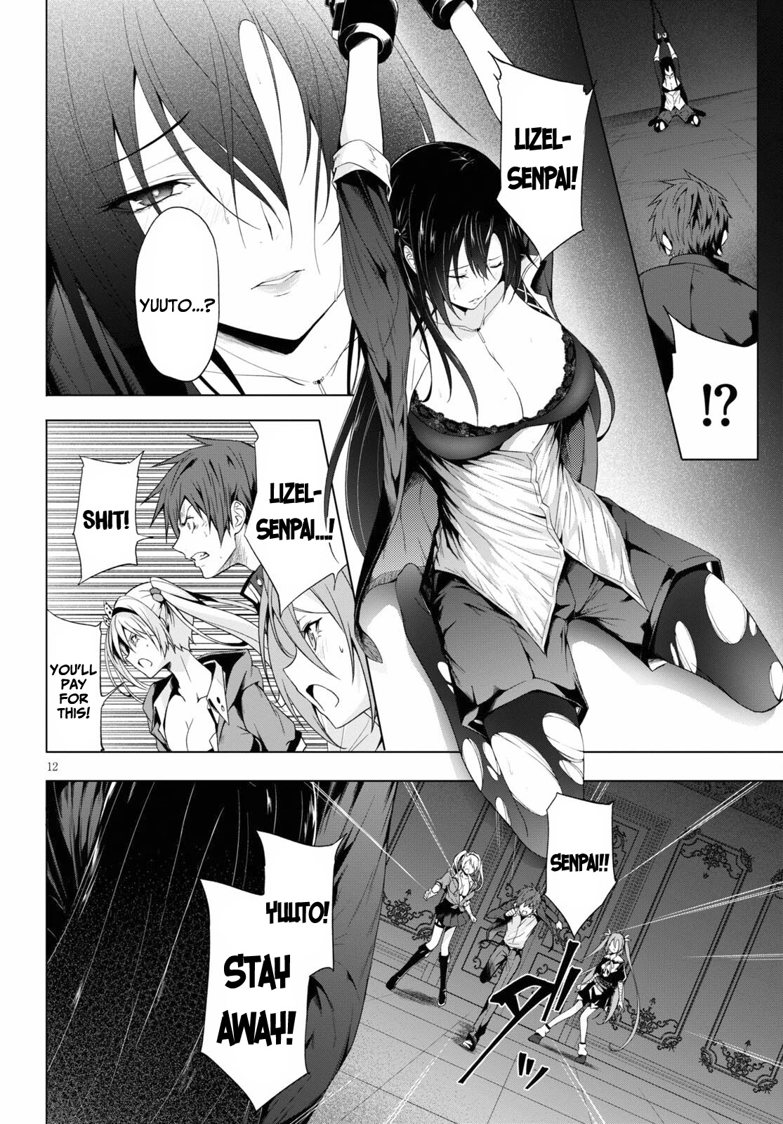 Maou Gakuen no Hangyakusha Chapter 19 page 13 - Chapter 19: Lap Pillow