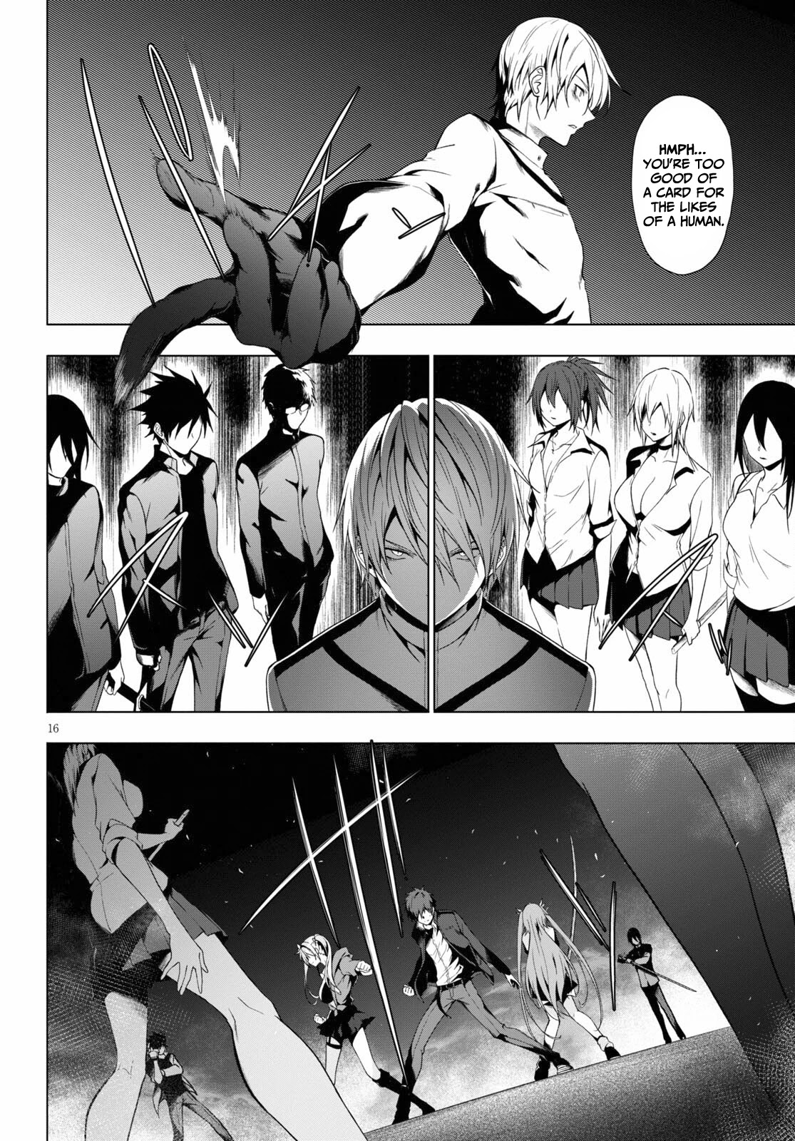 Maou Gakuen no Hangyakusha Chapter 19 page 17 - Chapter 19: Lap Pillow