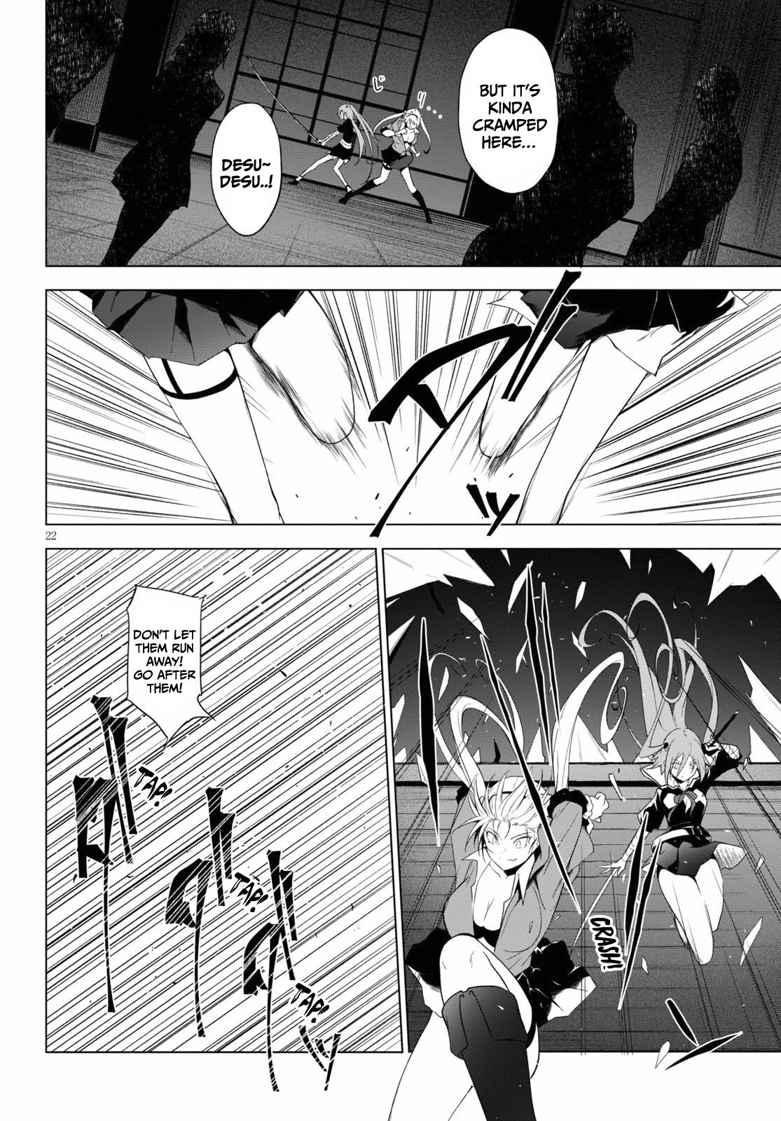 Maou Gakuen no Hangyakusha Chapter 19 page 22 - Chapter 19: Lap Pillow