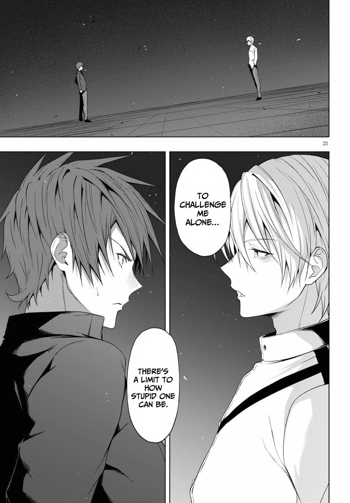 Maou Gakuen no Hangyakusha Chapter 19 page 23 - Chapter 19: Lap Pillow