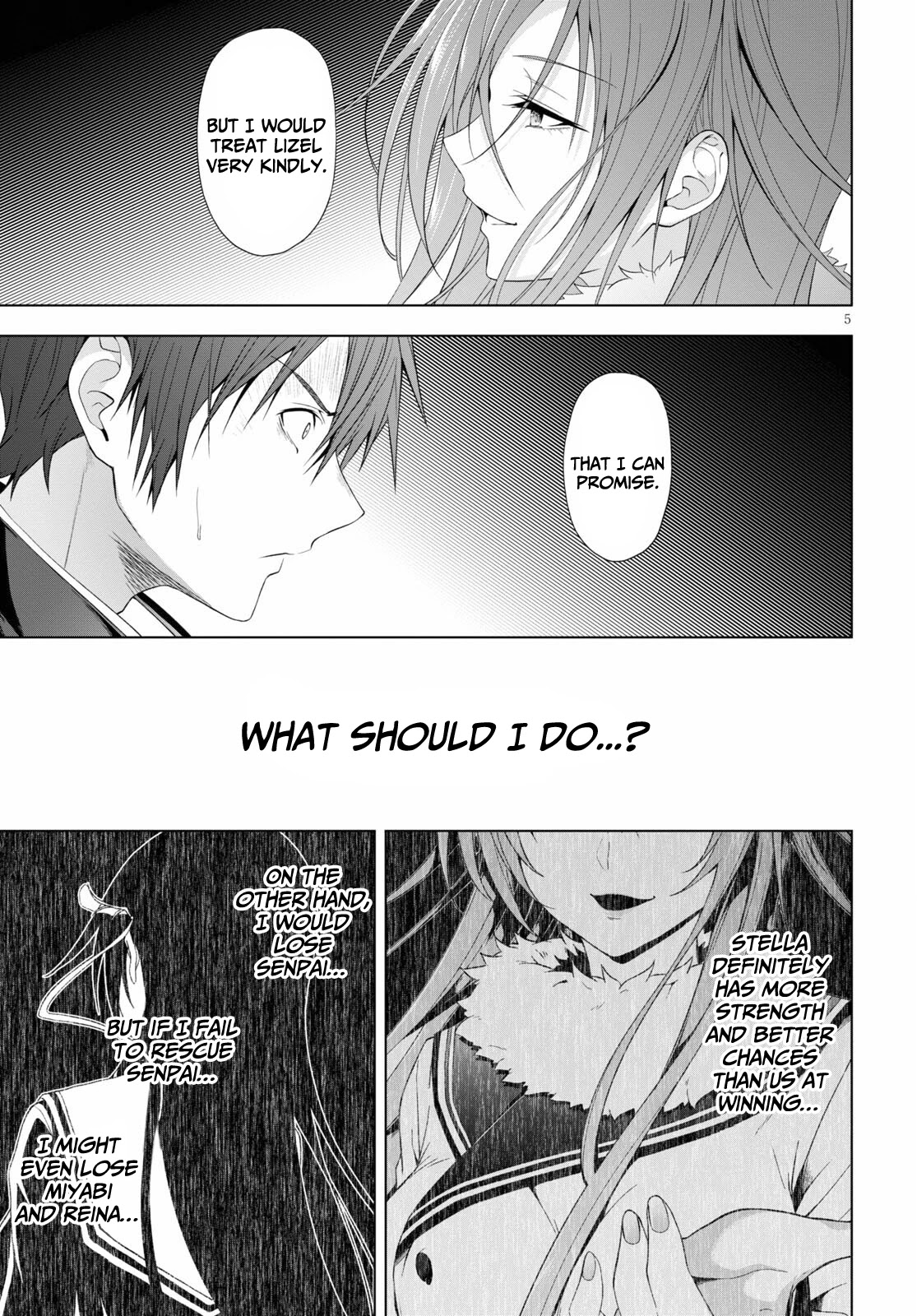 Maou Gakuen no Hangyakusha Chapter 19 page 6 - Chapter 19: Lap Pillow