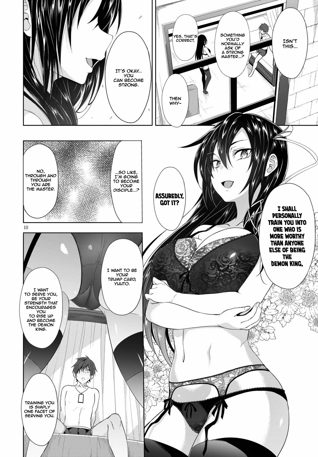 Maou Gakuen no Hangyakusha Chapter 2 page 11 - Chapter 2: Healing Lovers