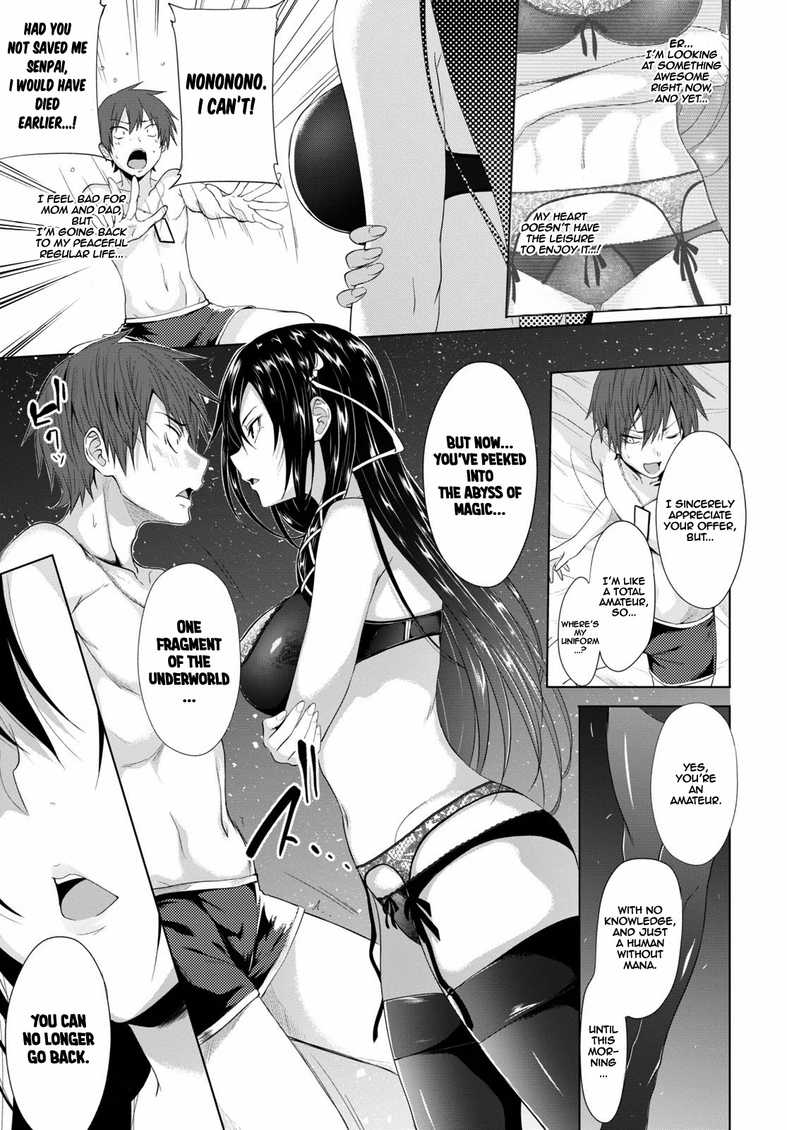 Maou Gakuen no Hangyakusha Chapter 2 page 12 - Chapter 2: Healing Lovers