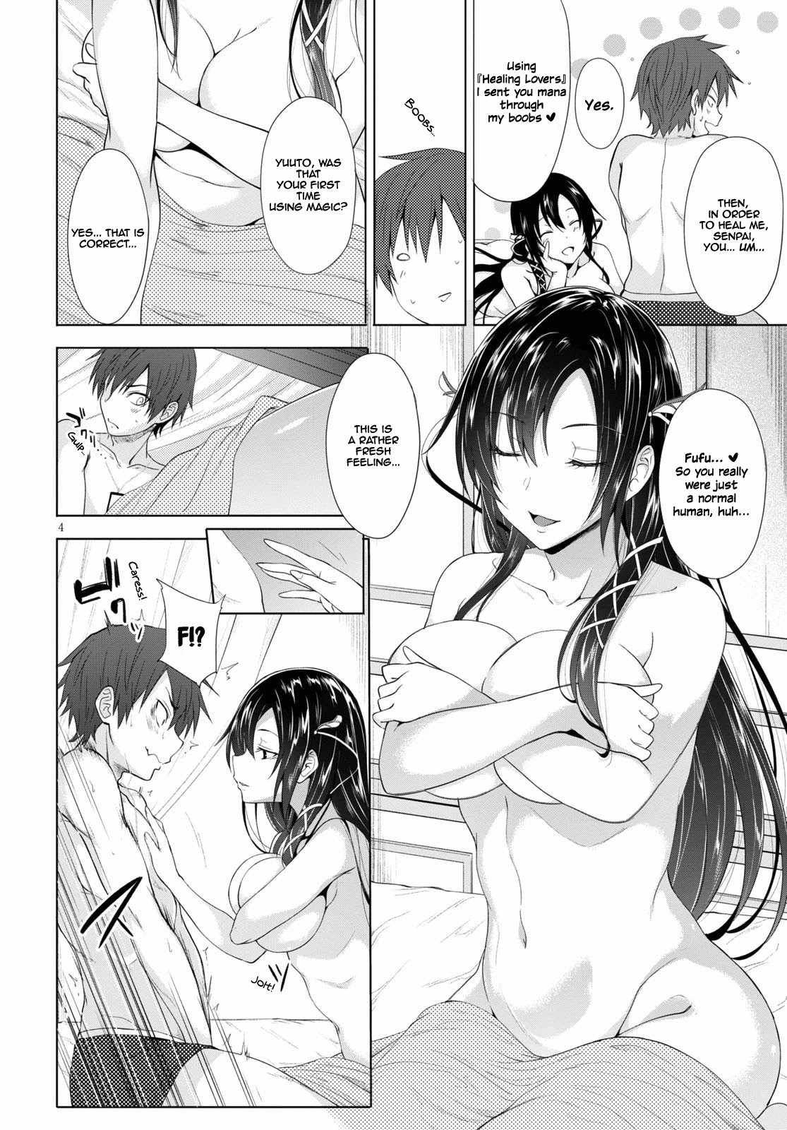 Maou Gakuen no Hangyakusha Chapter 2 page 5 - Chapter 2: Healing Lovers