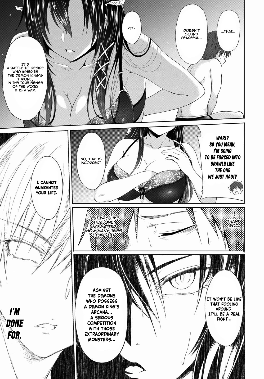 Maou Gakuen no Hangyakusha Chapter 2 page 8 - Chapter 2: Healing Lovers
