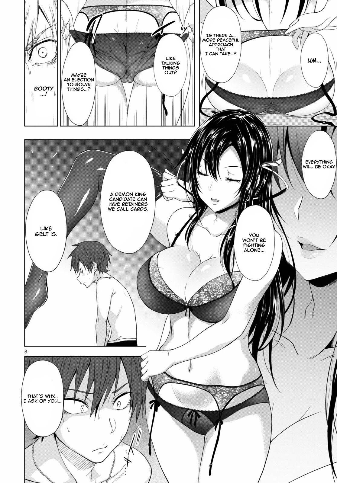 Maou Gakuen no Hangyakusha Chapter 2 page 9 - Chapter 2: Healing Lovers