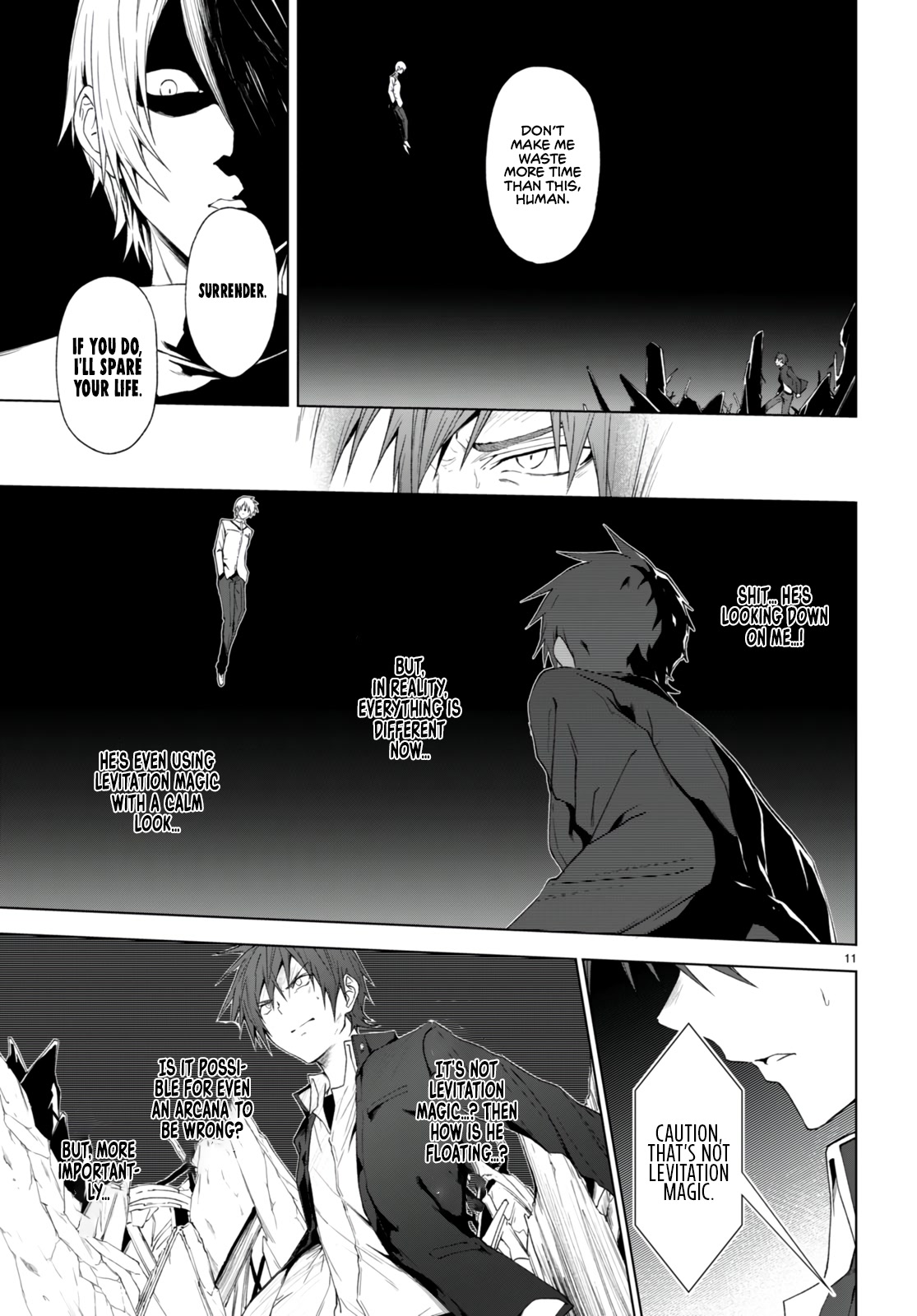 Maou Gakuen no Hangyakusha Chapter 21 page 12 - Chapter 21: Zero Percent