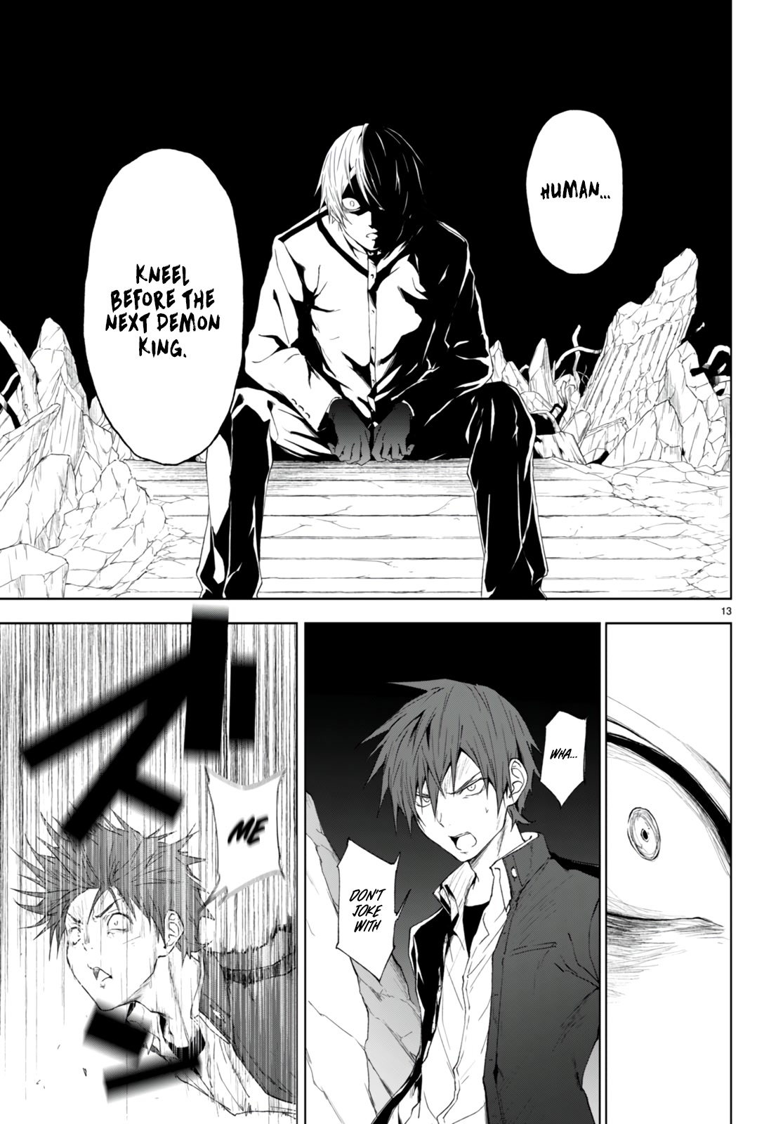 Maou Gakuen no Hangyakusha Chapter 21 page 14 - Chapter 21: Zero Percent