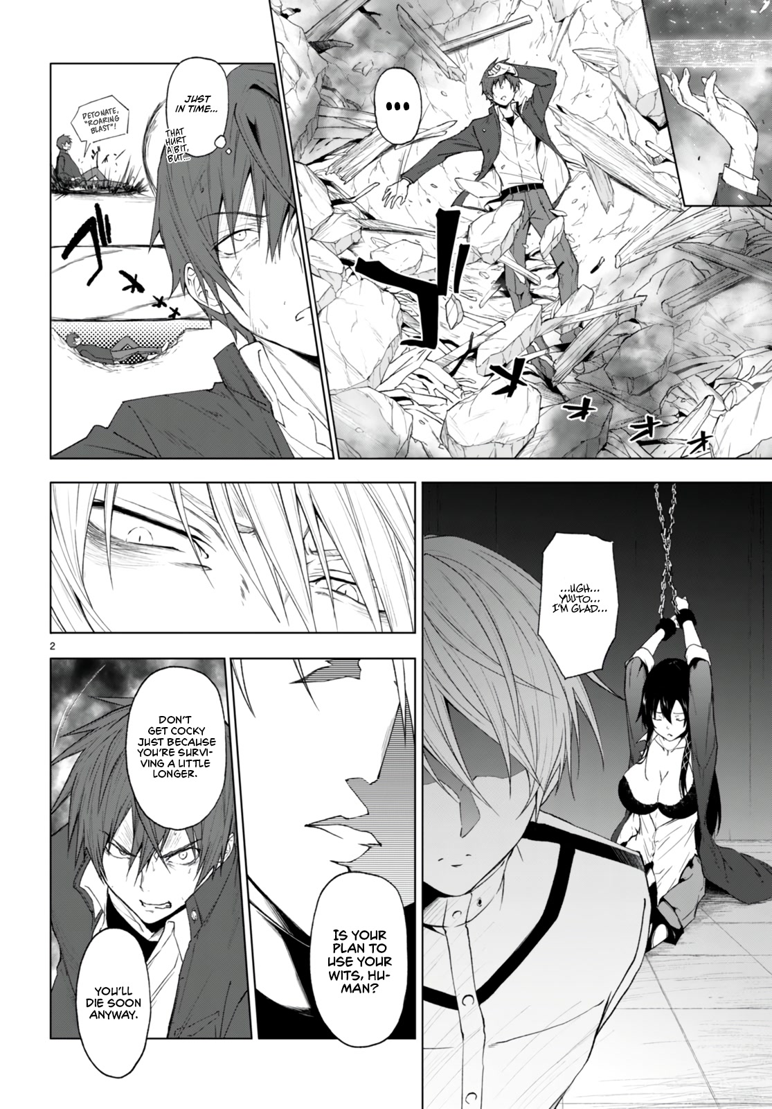Maou Gakuen no Hangyakusha Chapter 21 page 3 - Chapter 21: Zero Percent
