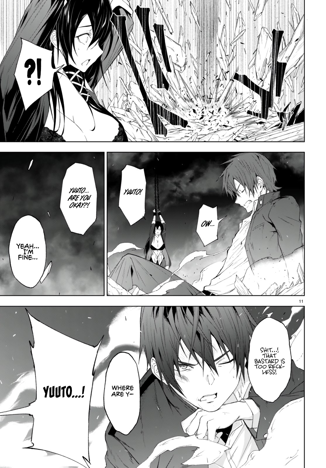 Maou Gakuen no Hangyakusha Chapter 22 page 11 - Chapter 22: A Human Like You