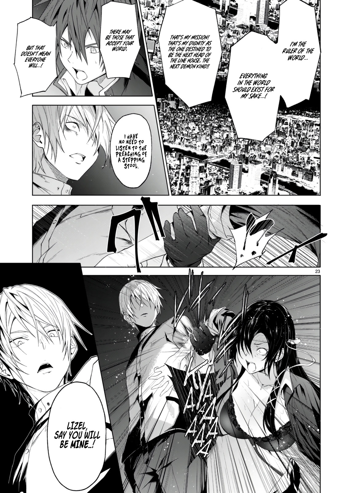 Maou Gakuen no Hangyakusha Chapter 22 page 22 - Chapter 22: A Human Like You