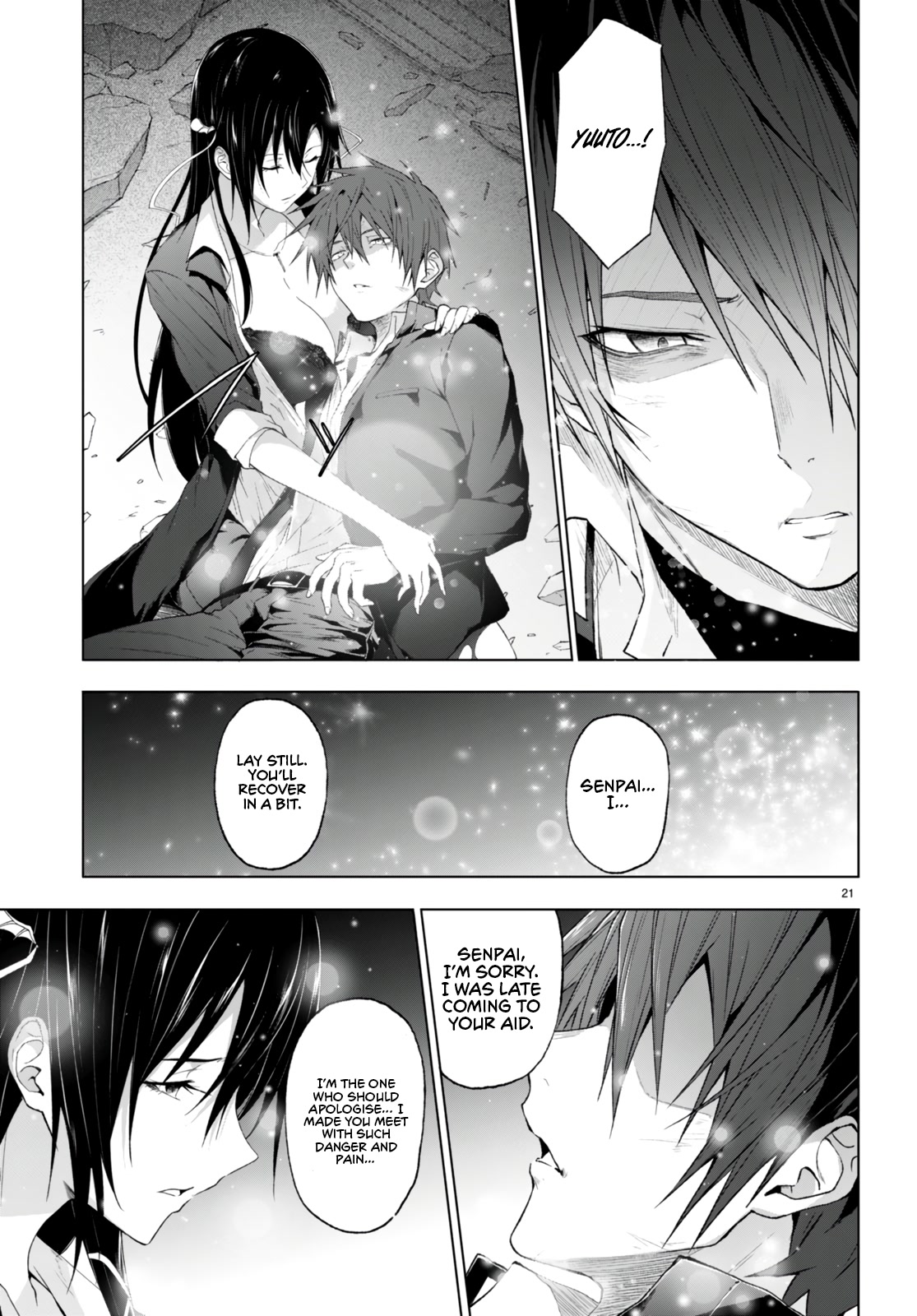 Maou Gakuen no Hangyakusha Chapter 23 page 19 - Chapter 23: The Desire to Protect