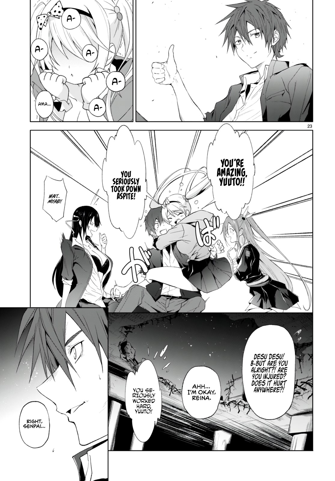 Maou Gakuen no Hangyakusha Chapter 23 page 21 - Chapter 23: The Desire to Protect