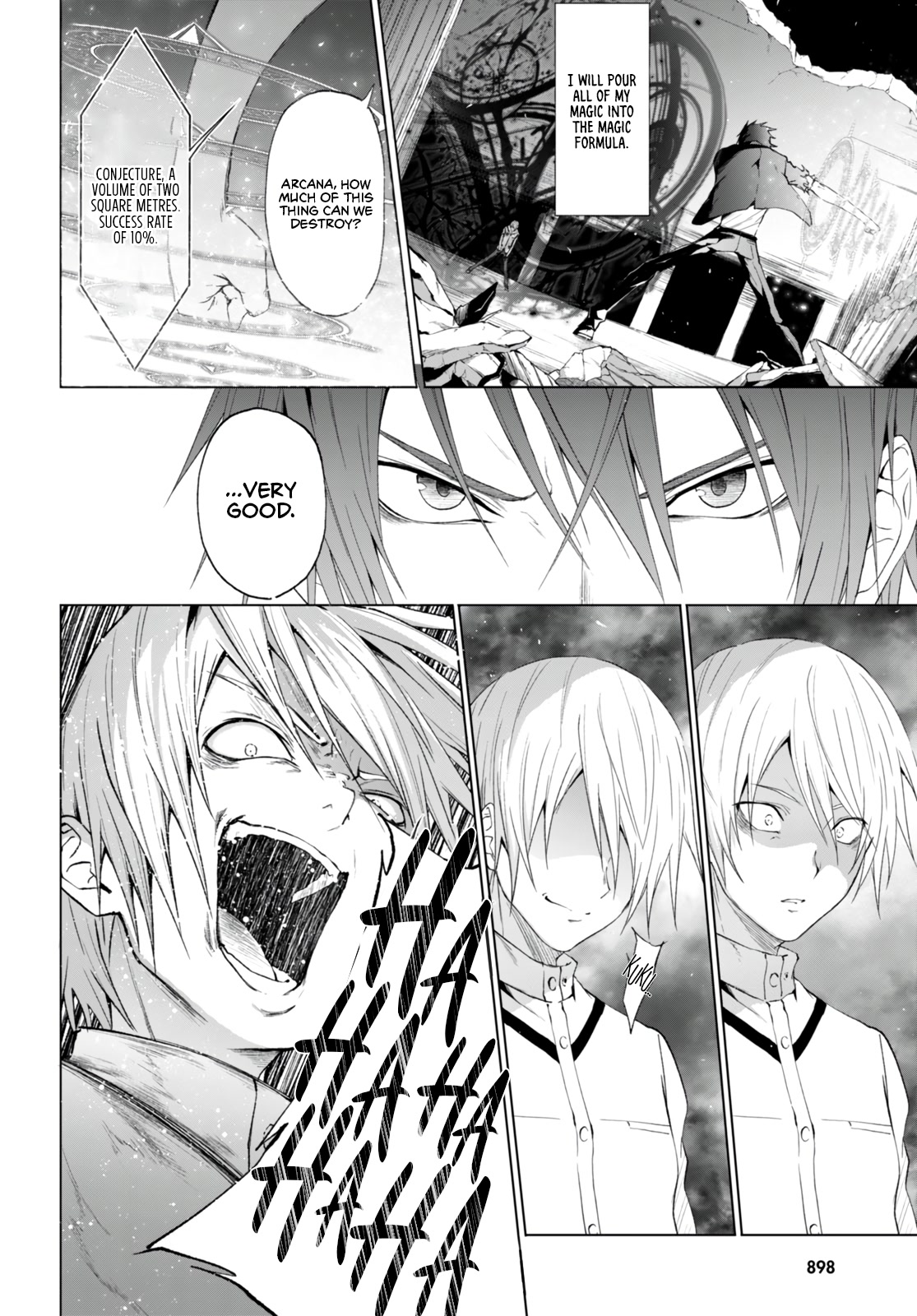 Maou Gakuen no Hangyakusha Chapter 23 page 8 - Chapter 23: The Desire to Protect