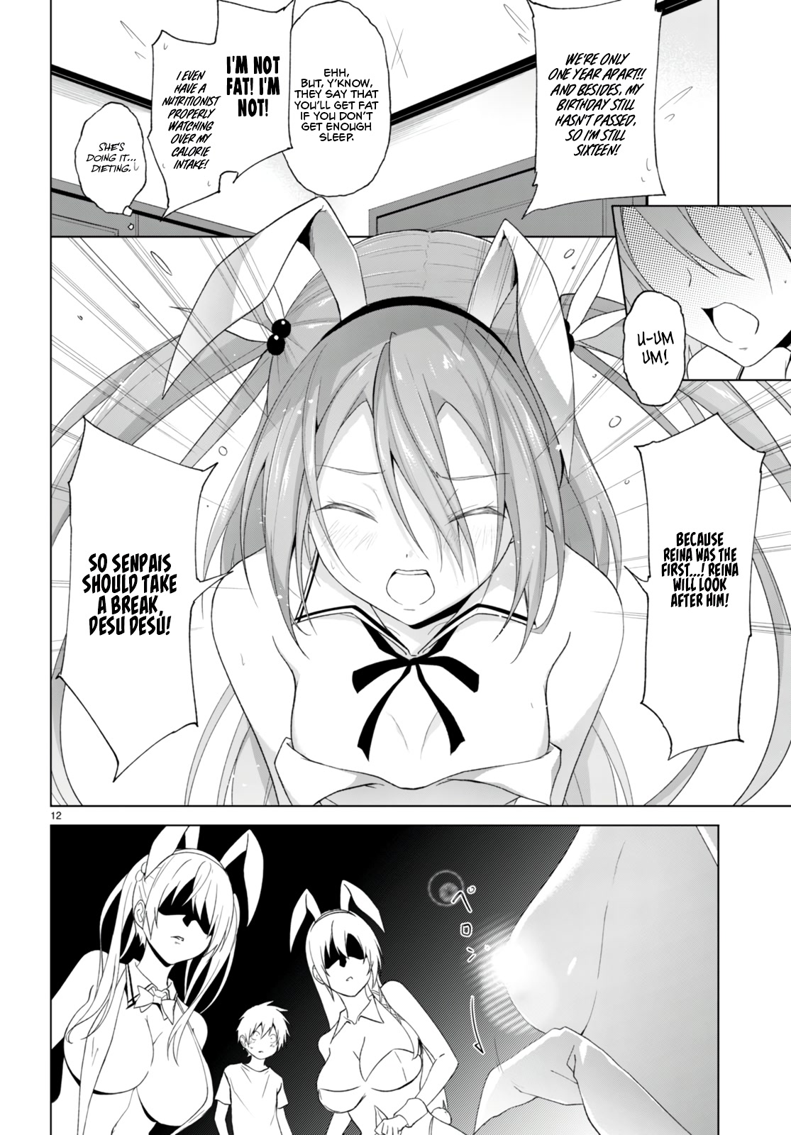 Maou Gakuen no Hangyakusha Chapter 24 page 12 - Chapter 24: Together With Mom, Too