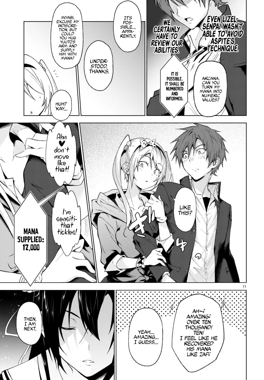 Maou Gakuen no Hangyakusha Chapter 26 page 12 - Chapter 26: Mana Supply