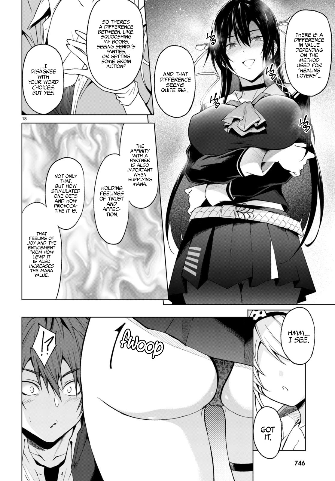 Maou Gakuen no Hangyakusha Chapter 26 page 18 - Chapter 26: Mana Supply