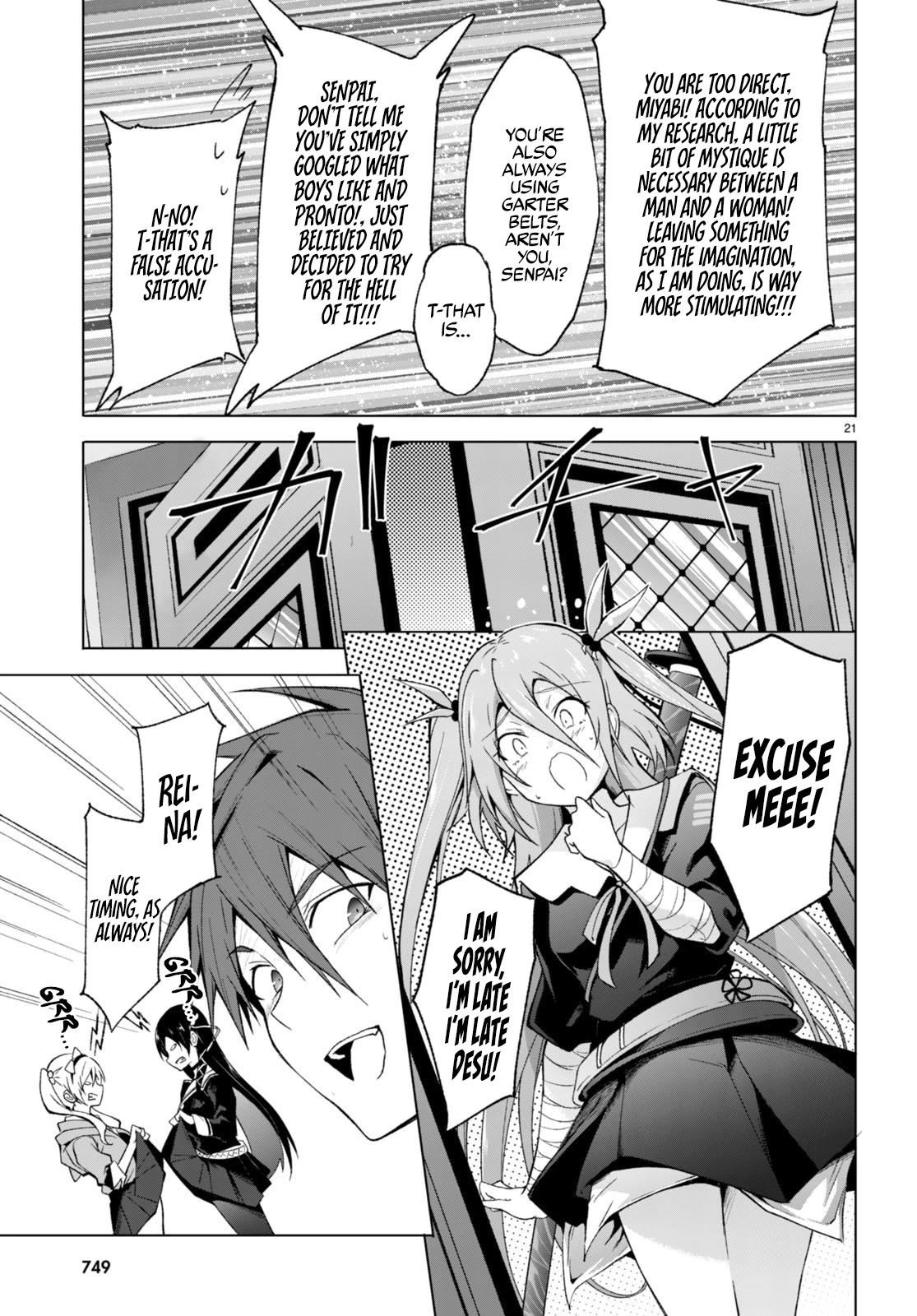 Maou Gakuen no Hangyakusha Chapter 26 page 21 - Chapter 26: Mana Supply