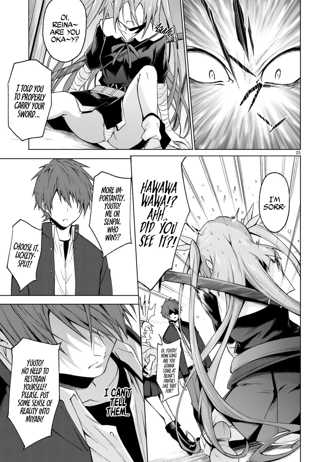 Maou Gakuen no Hangyakusha Chapter 26 page 23 - Chapter 26: Mana Supply