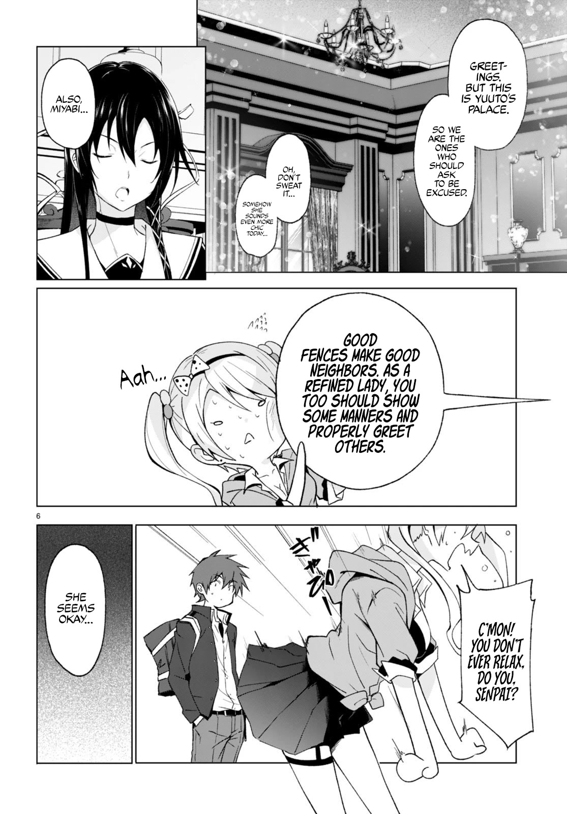 Maou Gakuen no Hangyakusha Chapter 26 page 7 - Chapter 26: Mana Supply