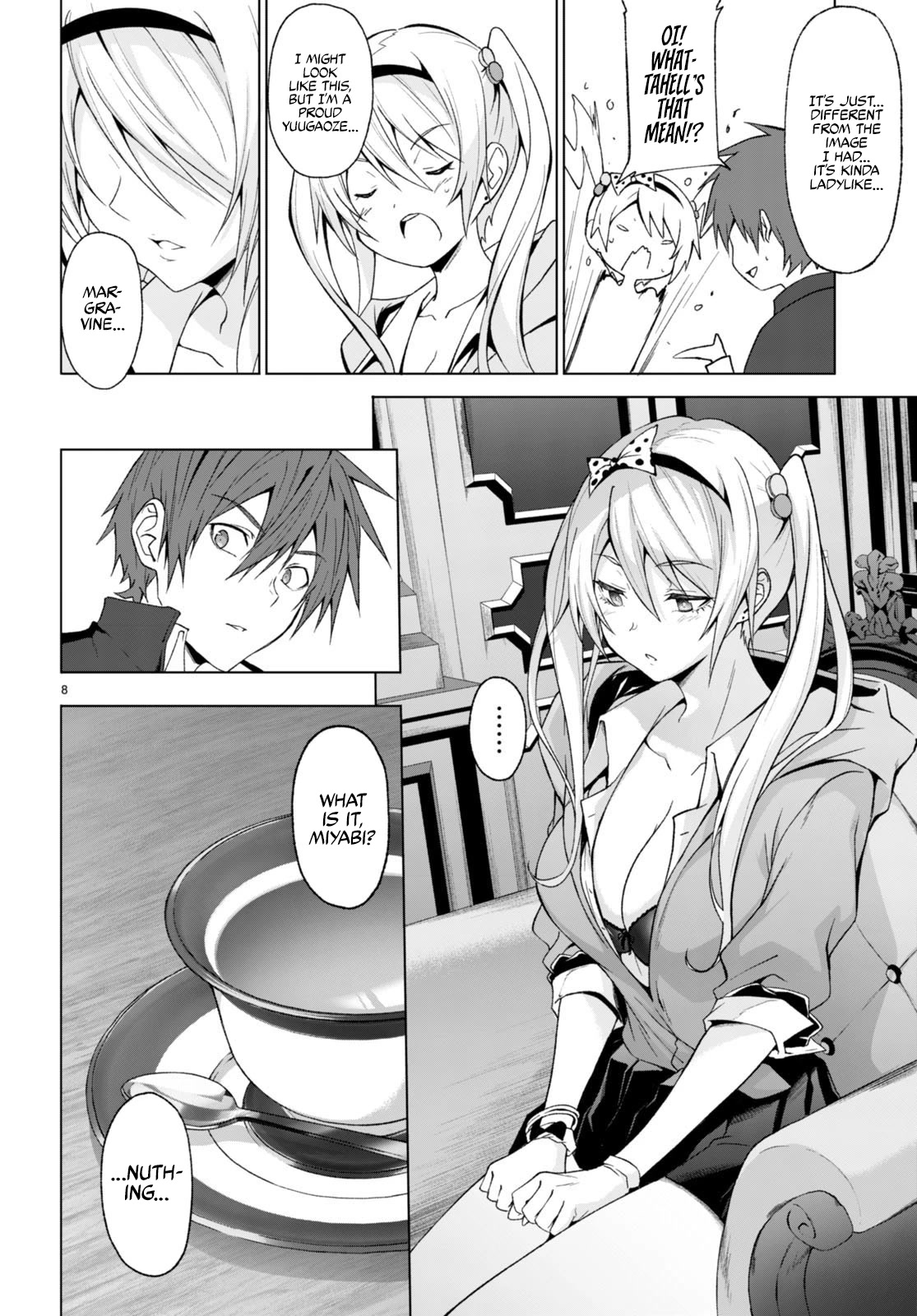 Maou Gakuen no Hangyakusha Chapter 26 page 9 - Chapter 26: Mana Supply