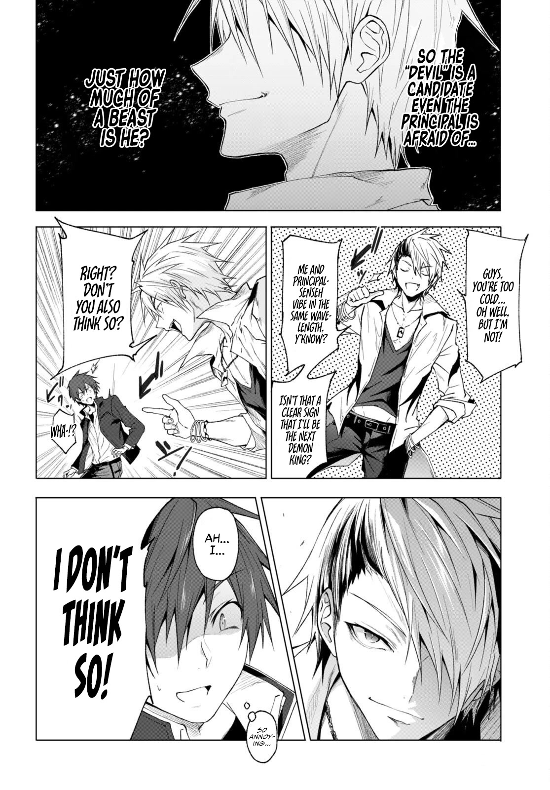 Maou Gakuen no Hangyakusha Chapter 27 page 13 - Chapter 27: Brainwashing