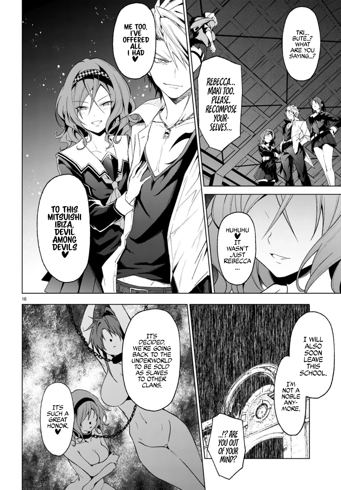 Maou Gakuen no Hangyakusha Chapter 27 page 17 - Chapter 27: Brainwashing