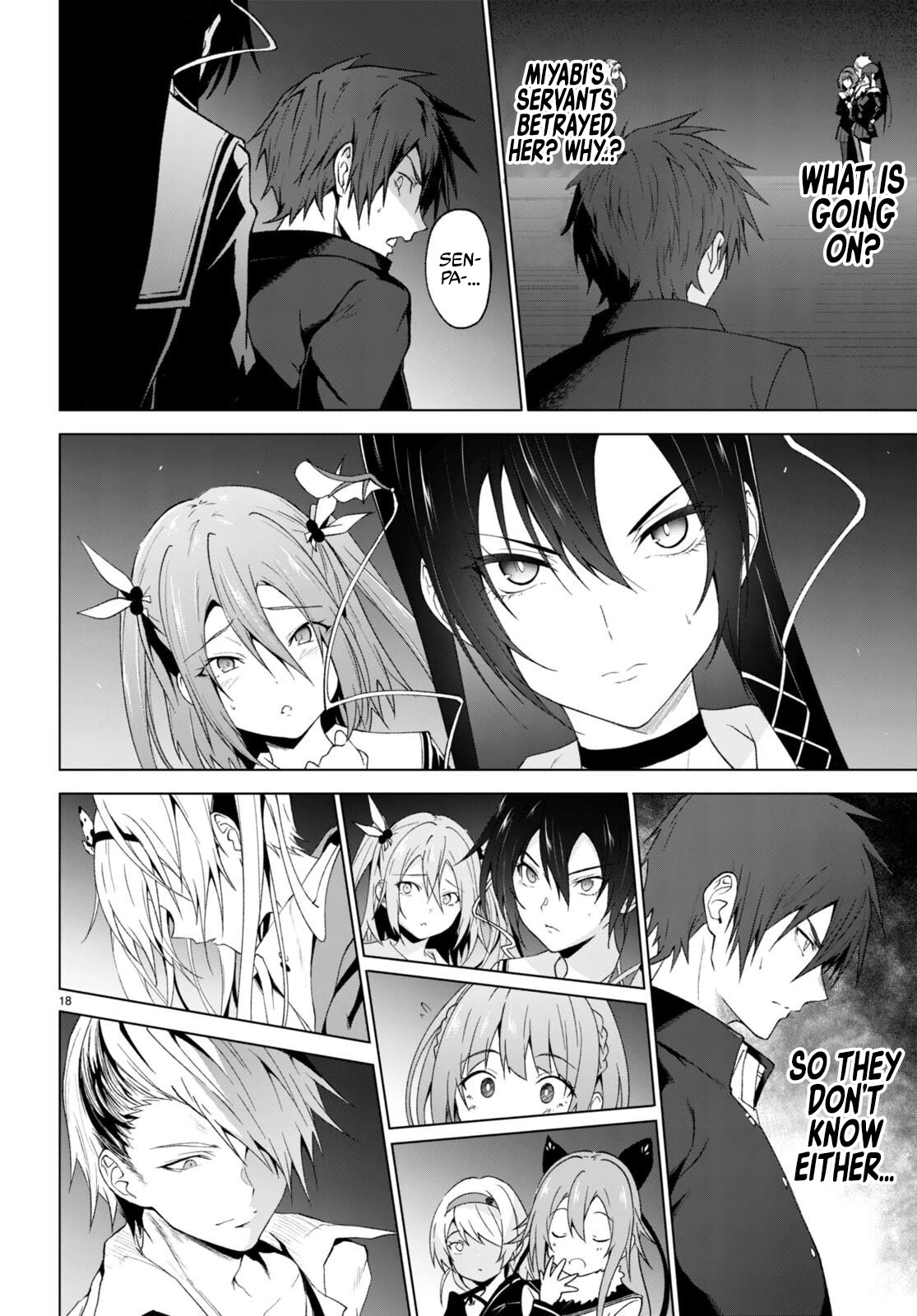 Maou Gakuen no Hangyakusha Chapter 27 page 19 - Chapter 27: Brainwashing