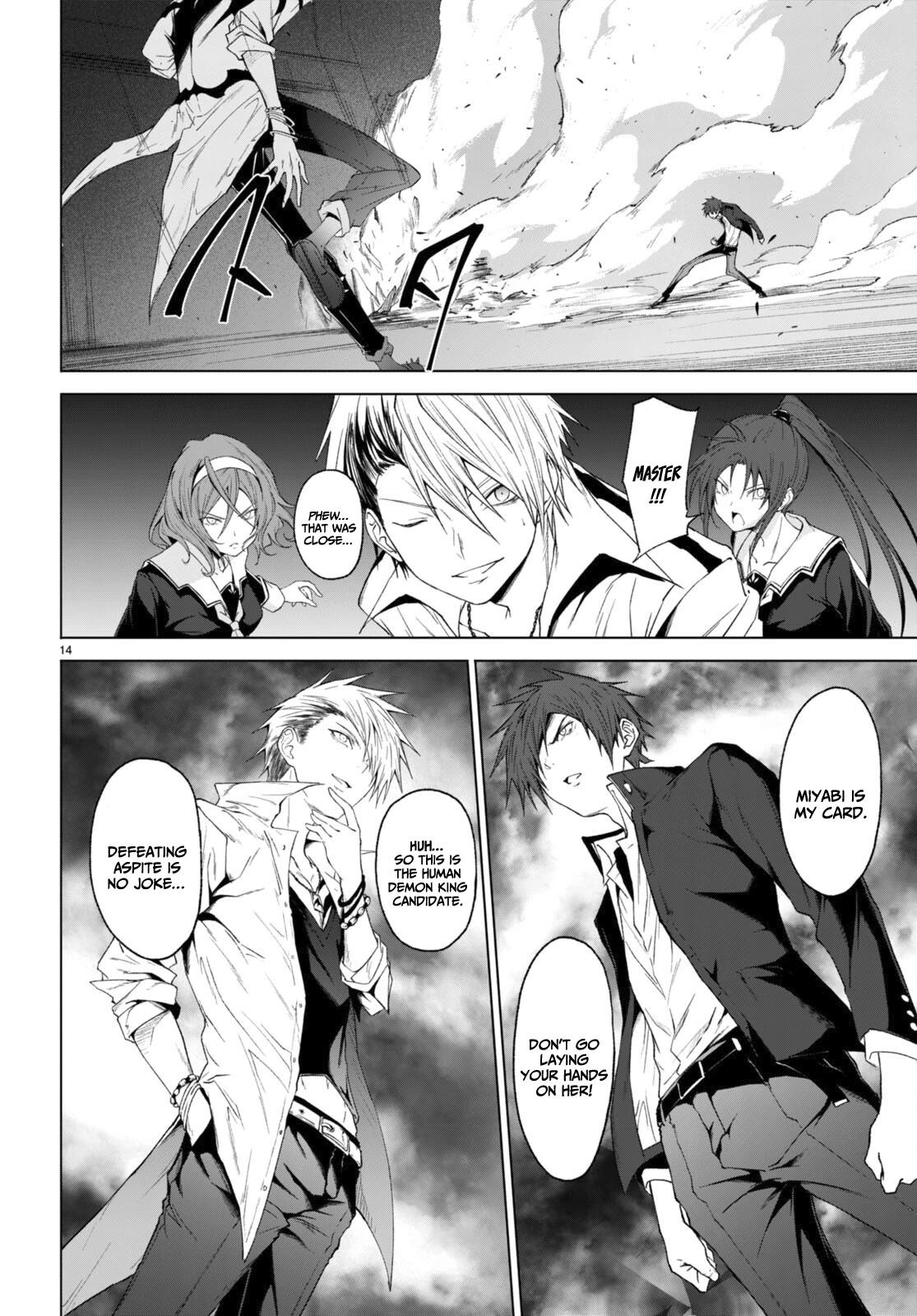 Maou Gakuen no Hangyakusha Chapter 28 page 14 - Chapter 28
