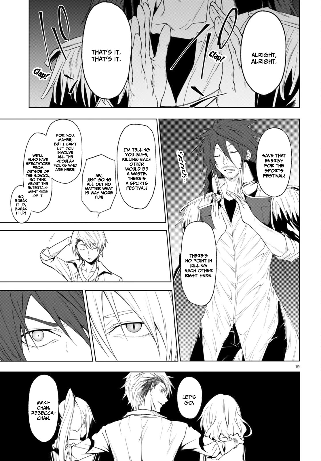 Maou Gakuen no Hangyakusha Chapter 28 page 19 - Chapter 28