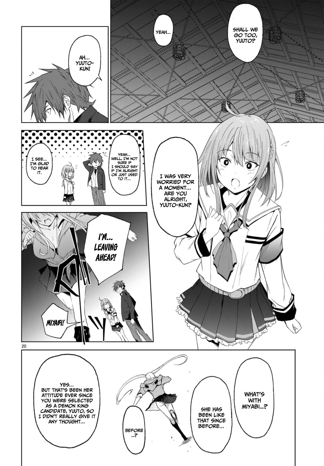 Maou Gakuen no Hangyakusha Chapter 28 page 20 - Chapter 28