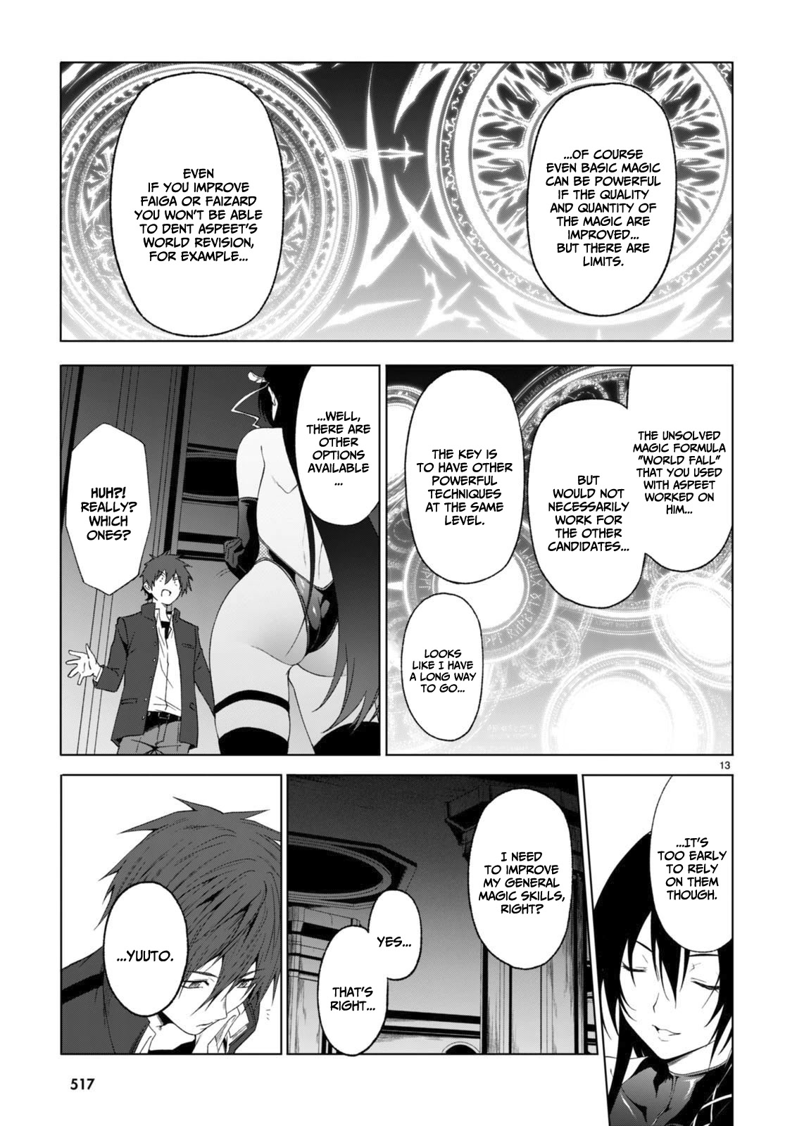 Maou Gakuen no Hangyakusha Chapter 29 page 14 - Chapter 29: If you're going to rub them, do it right