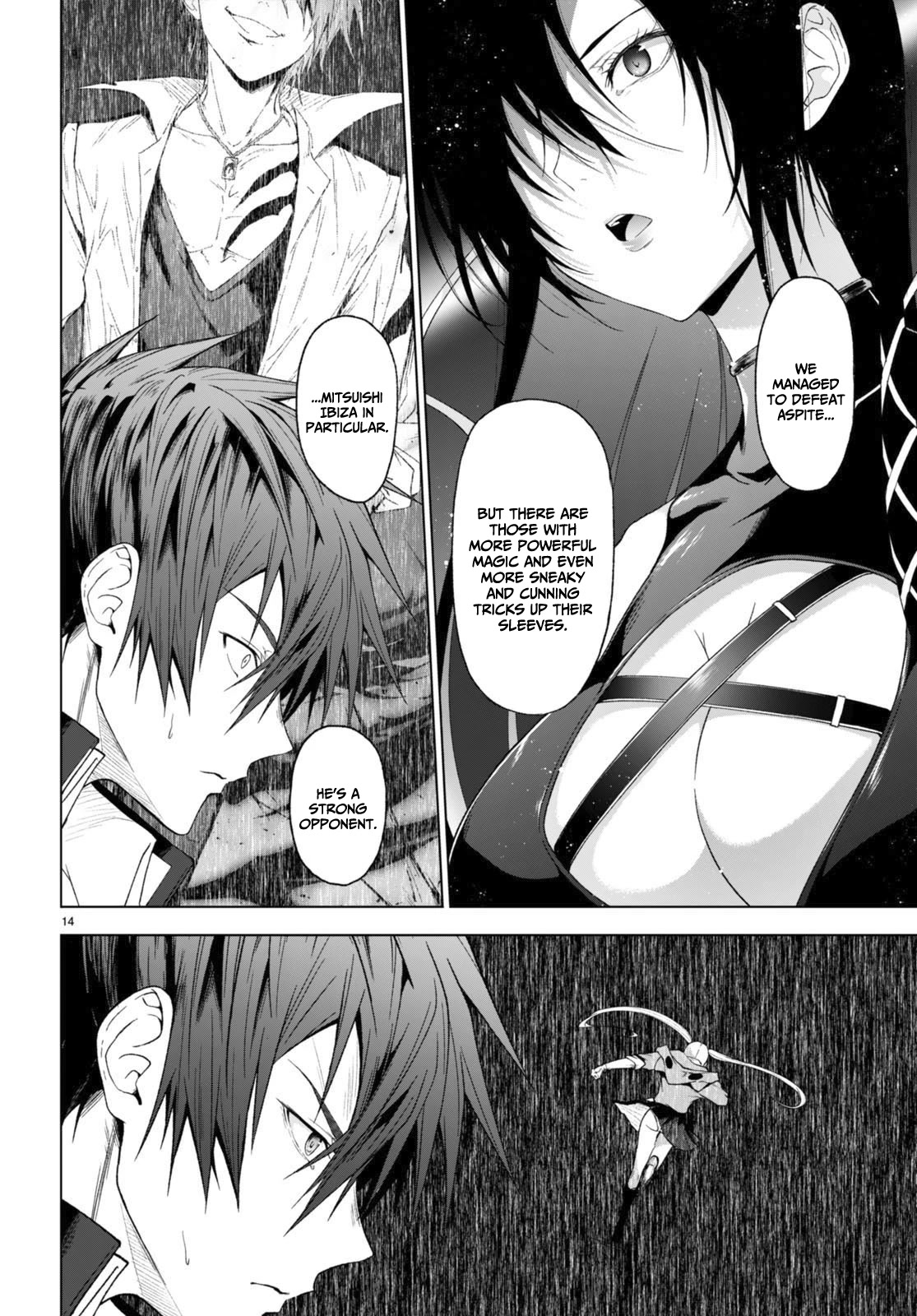 Maou Gakuen no Hangyakusha Chapter 29 page 15 - Chapter 29: If you're going to rub them, do it right