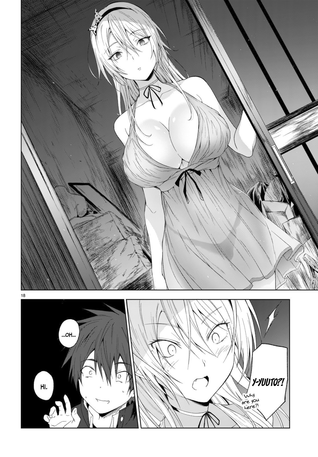 Maou Gakuen no Hangyakusha Chapter 29 page 19 - Chapter 29: If you're going to rub them, do it right