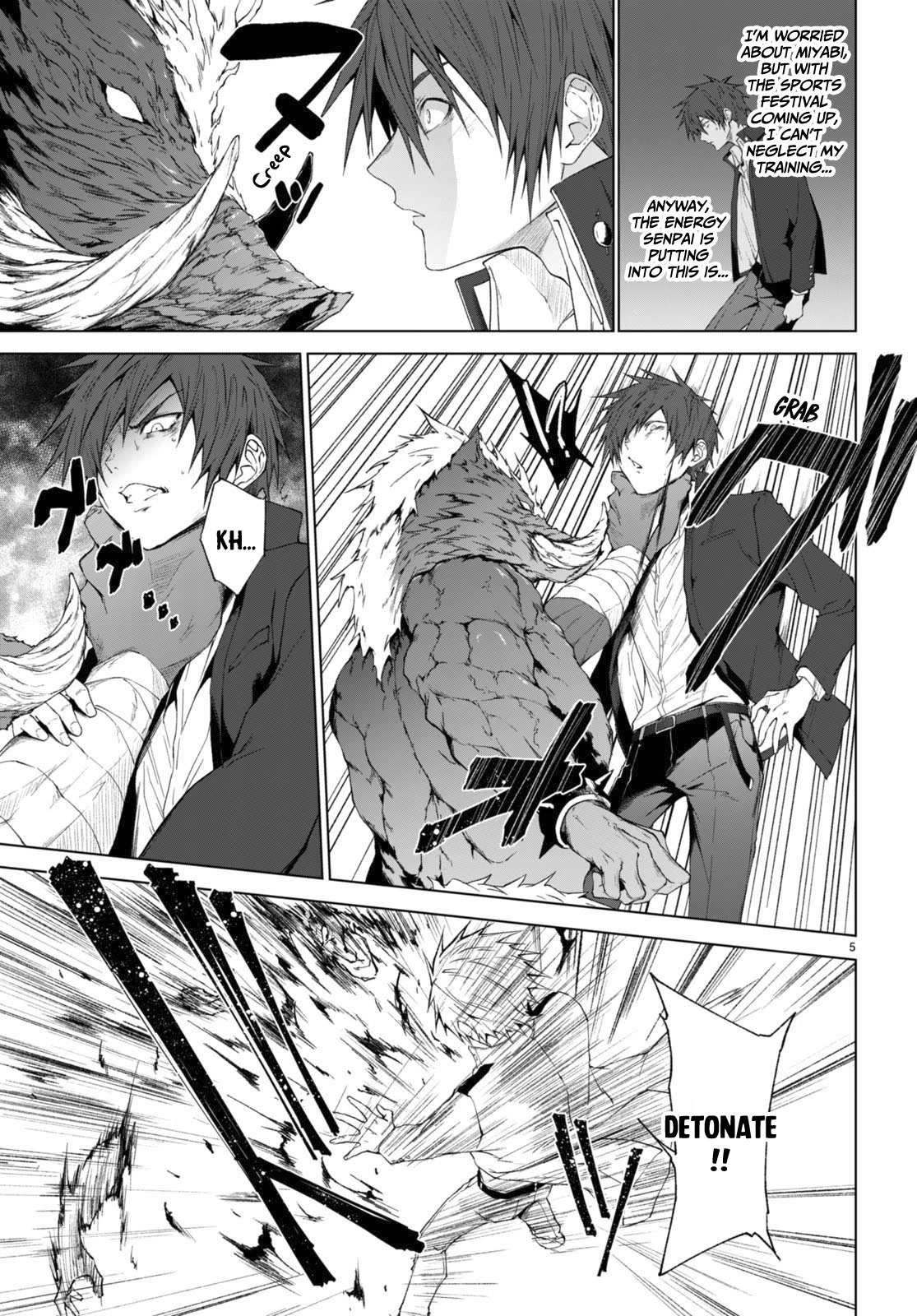 Maou Gakuen no Hangyakusha Chapter 29 page 6 - Chapter 29: If you're going to rub them, do it right