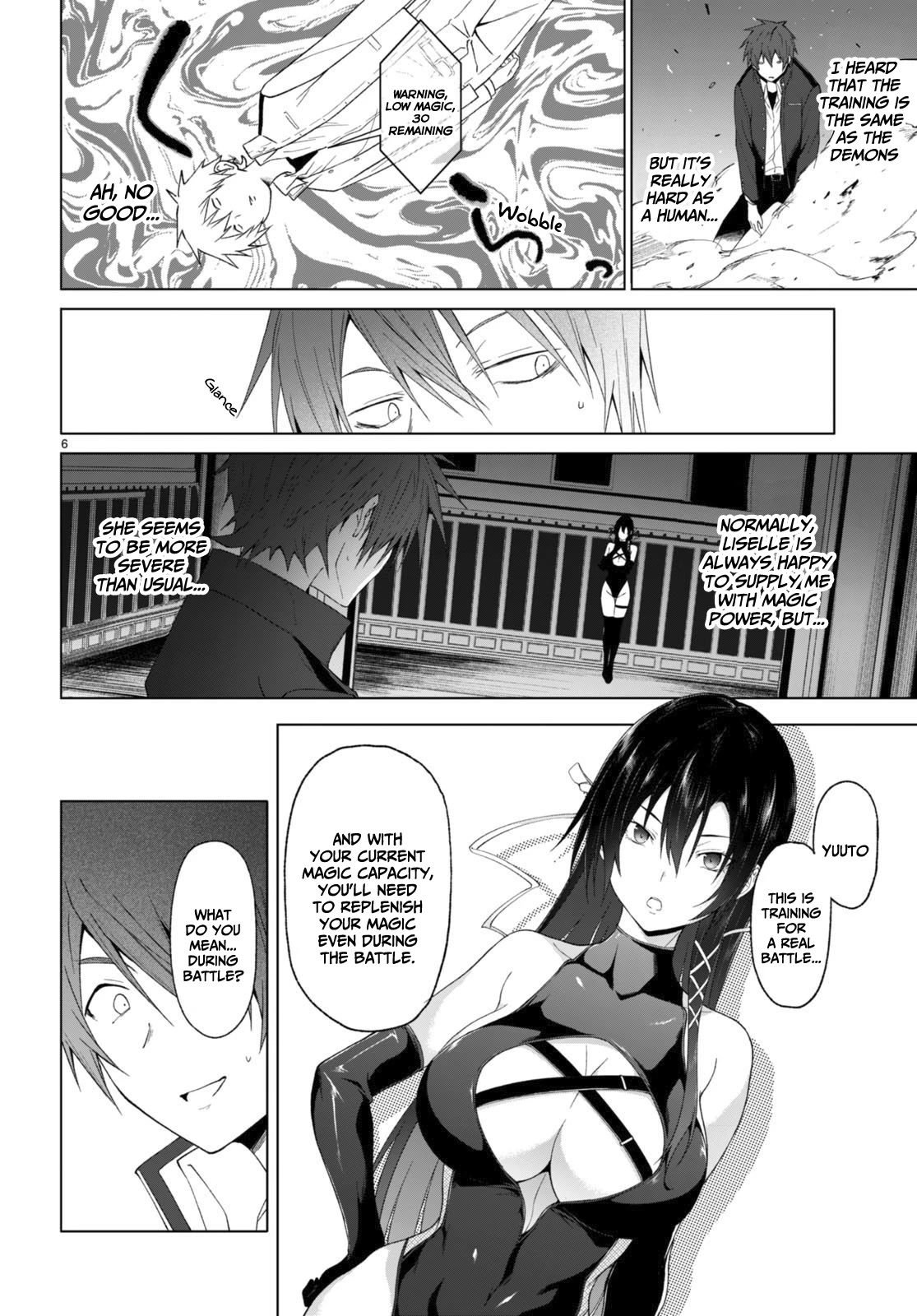 Maou Gakuen no Hangyakusha Chapter 29 page 7 - Chapter 29: If you're going to rub them, do it right