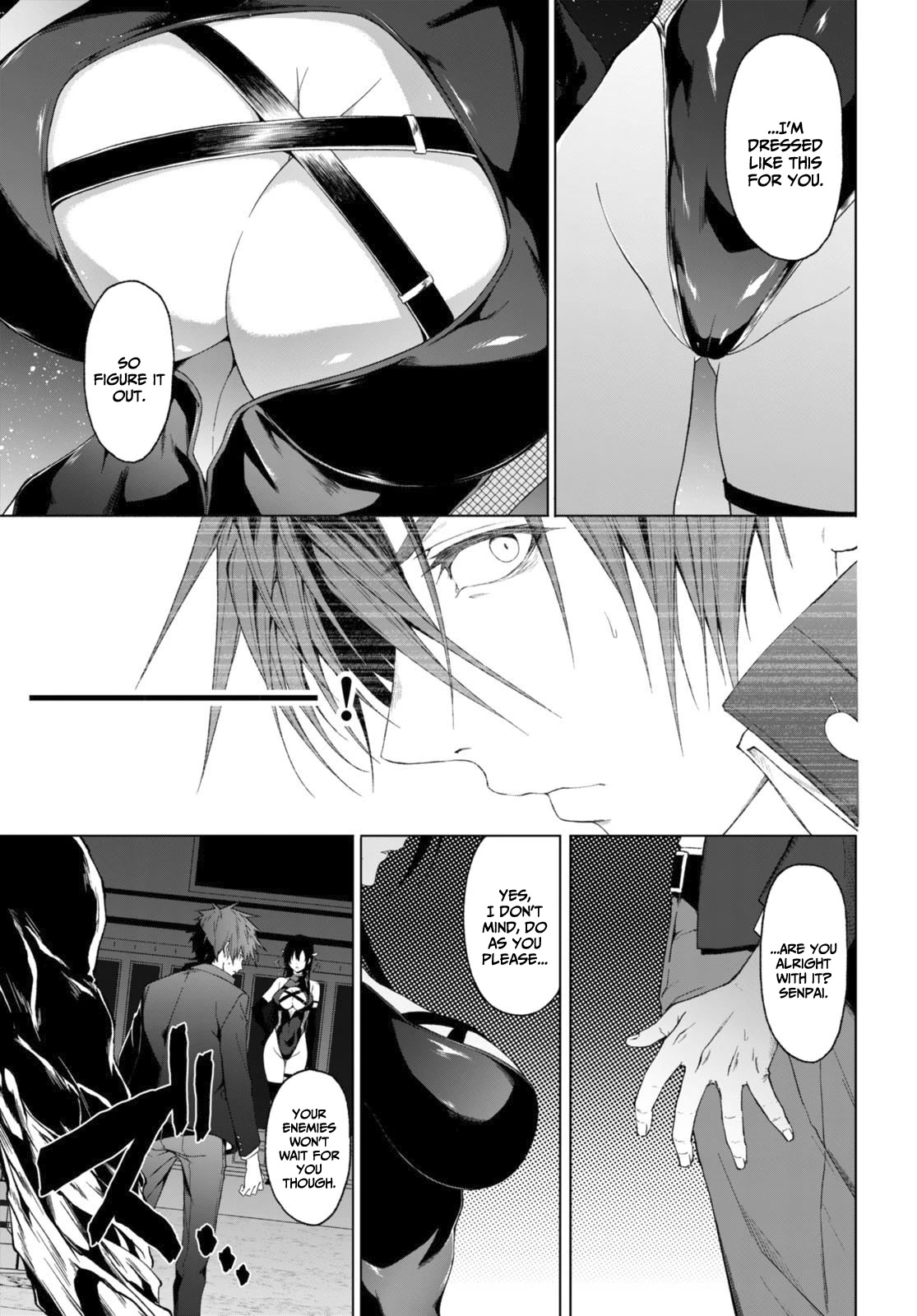 Maou Gakuen no Hangyakusha Chapter 29 page 8 - Chapter 29: If you're going to rub them, do it right