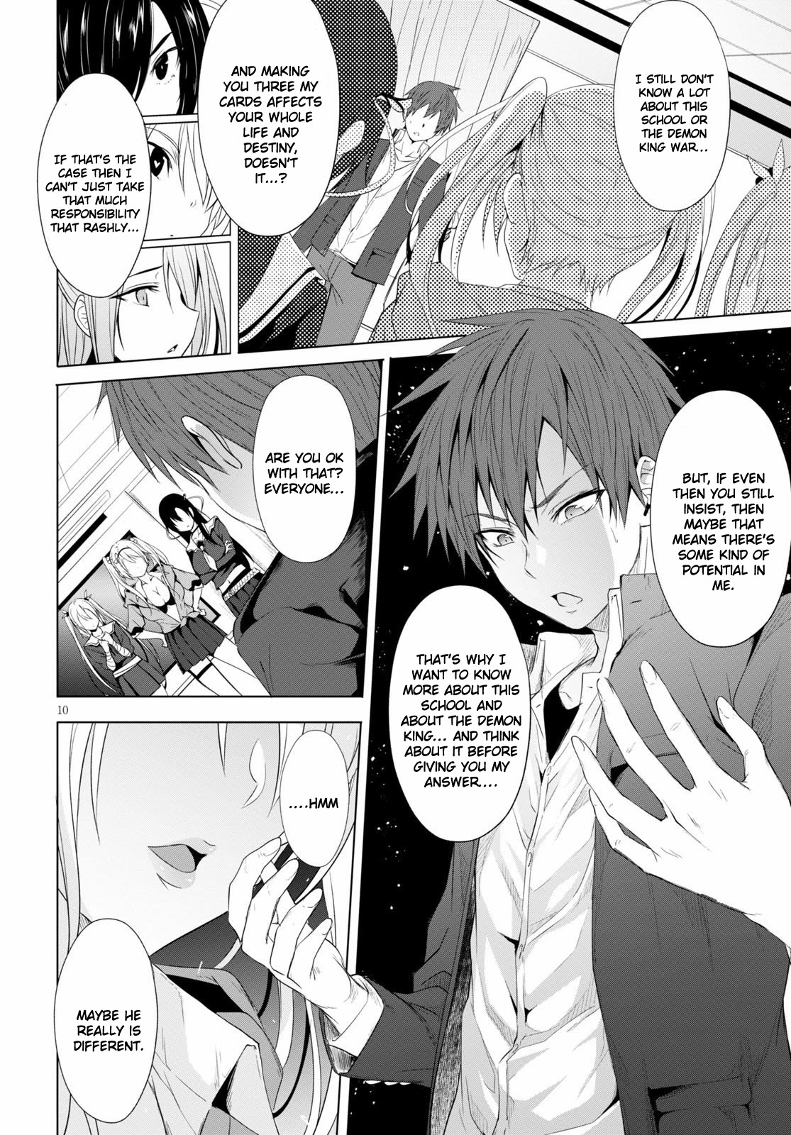Maou Gakuen no Hangyakusha Chapter 3 page 11 - Chapter 3: A Demon King With The Power Of Love
