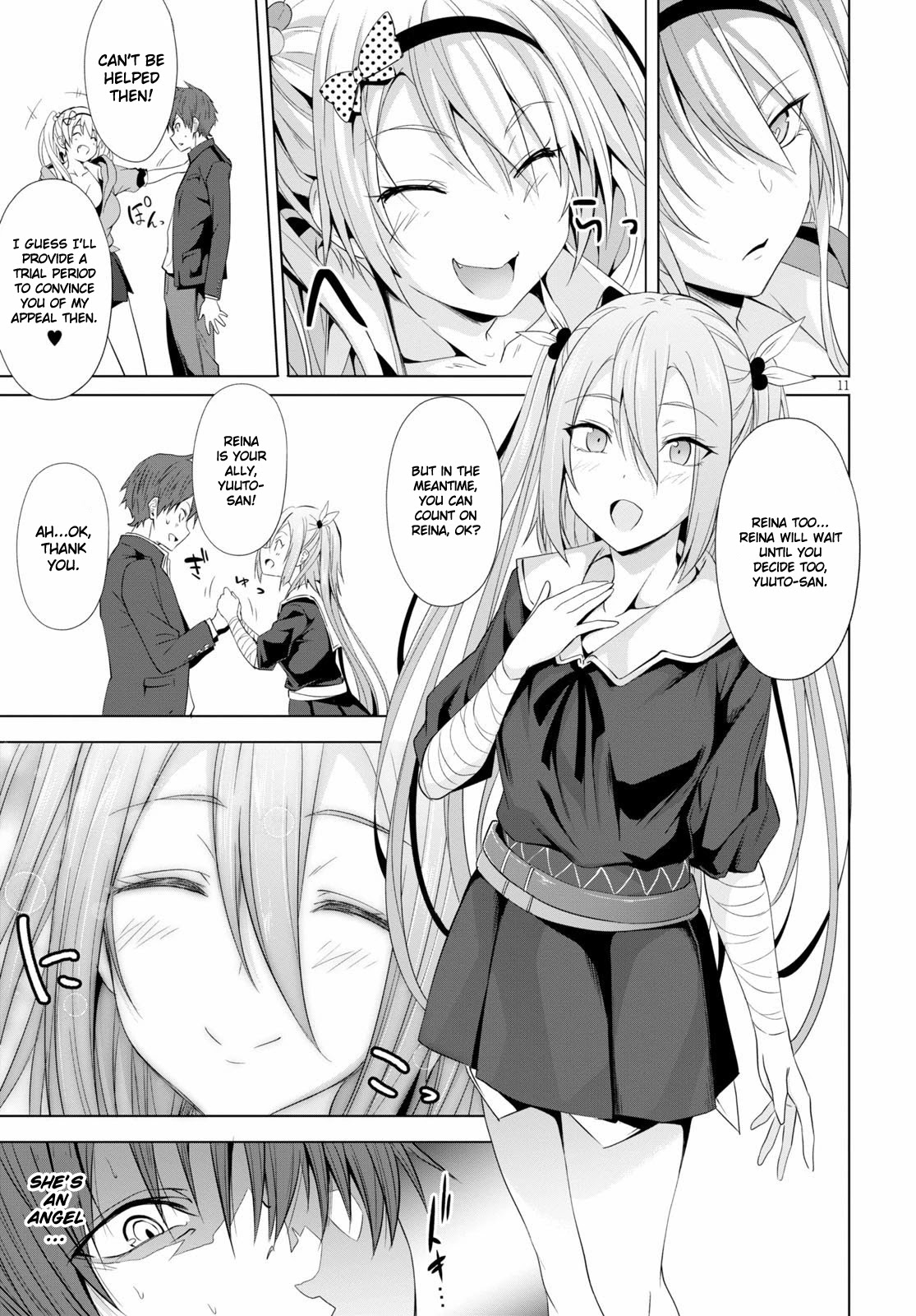 Maou Gakuen no Hangyakusha Chapter 3 page 12 - Chapter 3: A Demon King With The Power Of Love
