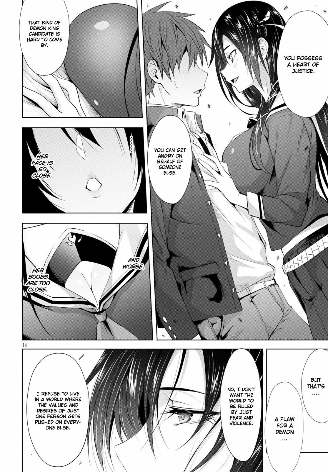 Maou Gakuen no Hangyakusha Chapter 3 page 15 - Chapter 3: A Demon King With The Power Of Love