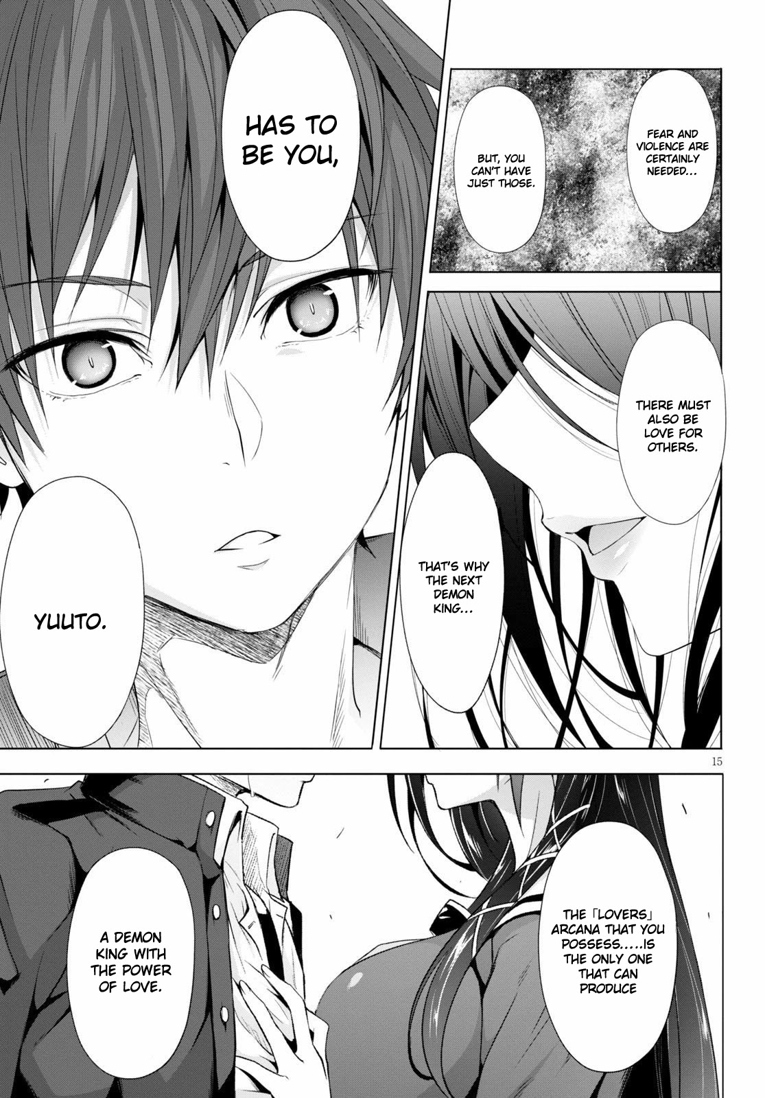 Maou Gakuen no Hangyakusha Chapter 3 page 16 - Chapter 3: A Demon King With The Power Of Love