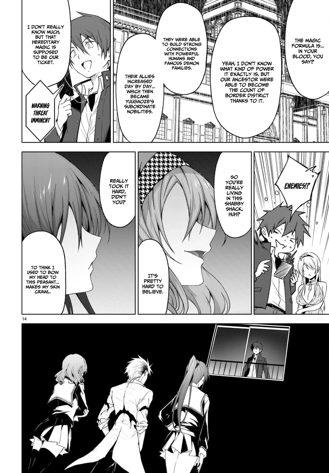 Maou Gakuen no Hangyakusha Chapter 30 page 15 - Chapter 30: The gorgeous Yuugaoze Family