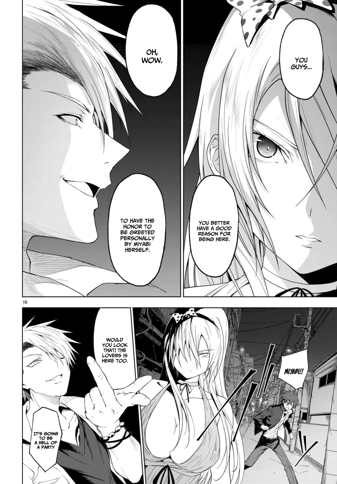Maou Gakuen no Hangyakusha Chapter 30 page 17 - Chapter 30: The gorgeous Yuugaoze Family