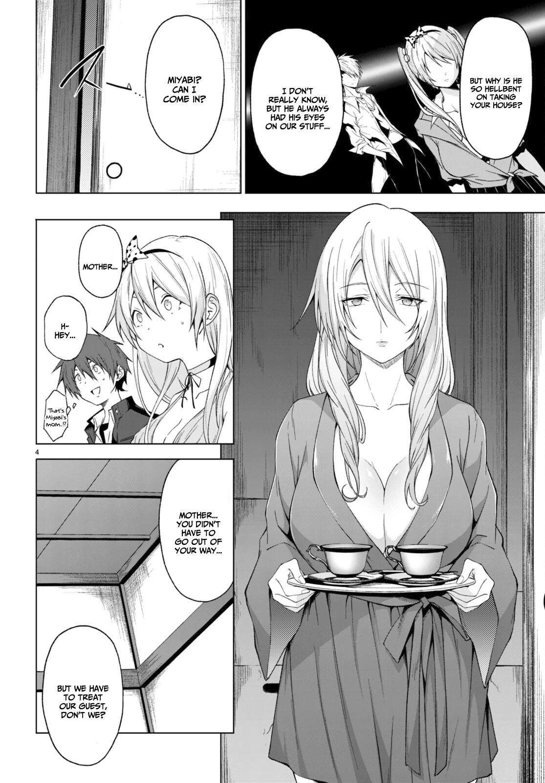 Maou Gakuen no Hangyakusha Chapter 30 page 5 - Chapter 30: The gorgeous Yuugaoze Family